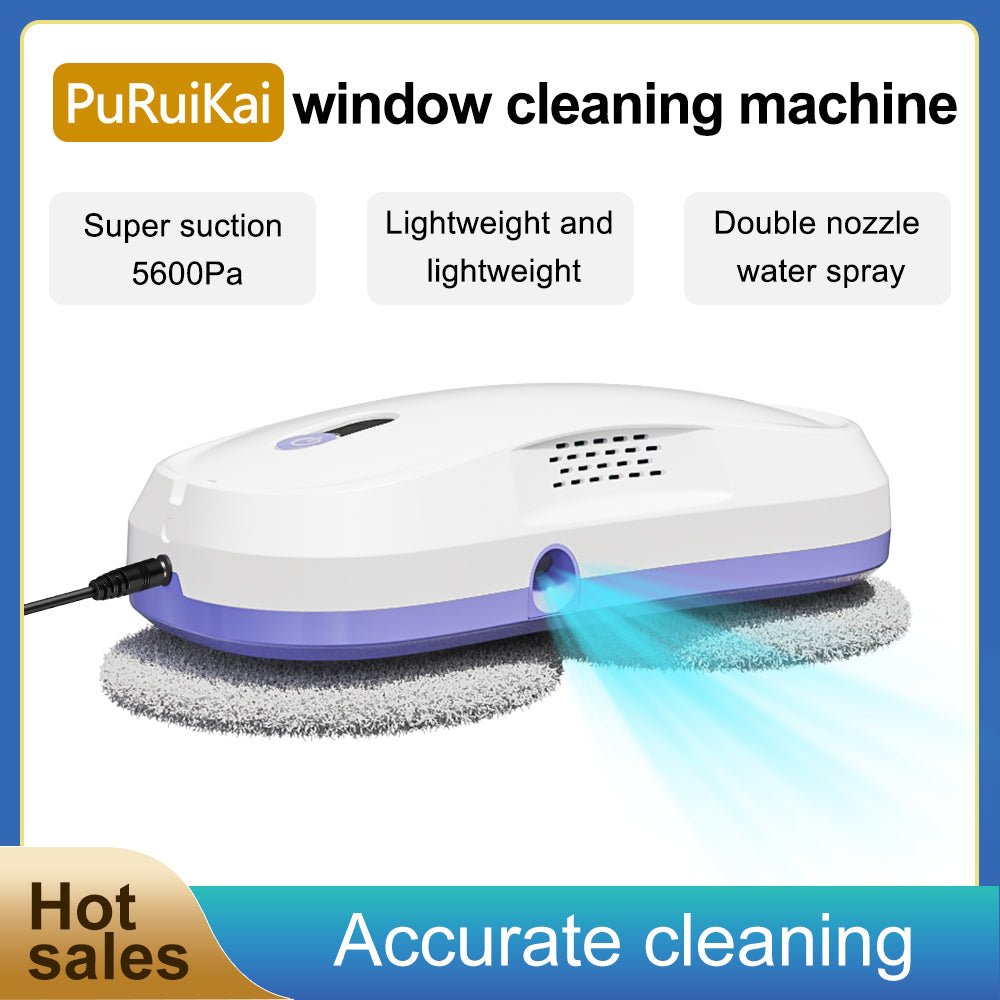 HCR - M8 Compact Dual - Spray Robot for Windows Cleaning | Puruikai Window Cleaning Robot - PuRuiKai Online Store