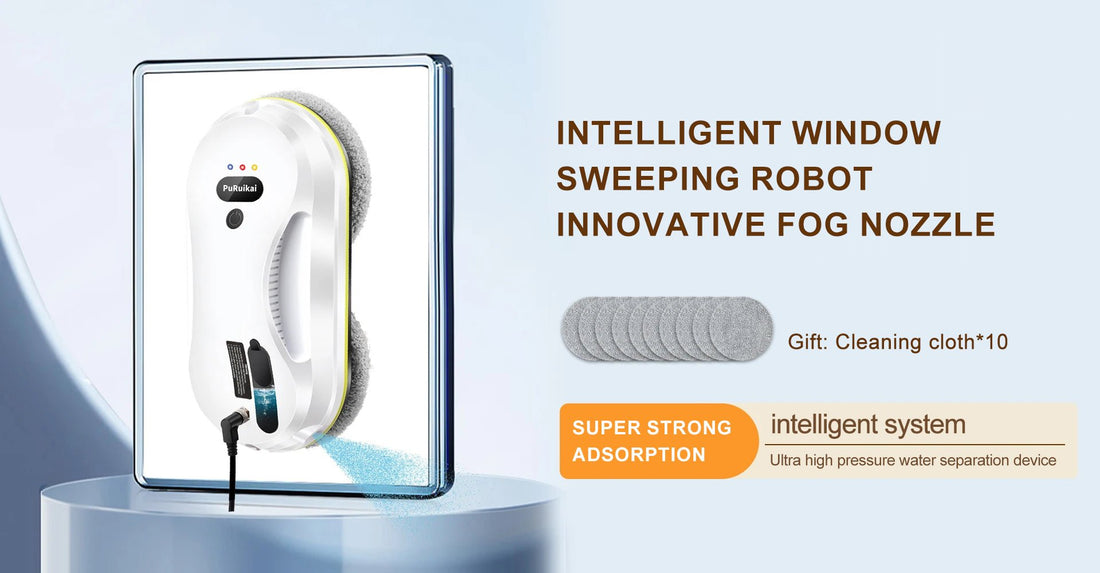 Hot Sale Smart Window Robot: Meet the PRK-309 Auto Spray Window Cleaning Robot - PuRuiKai