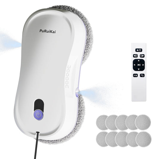 HCR-M8 Compact Dual-Spray Robot for Windows Cleaning | Puruikai Cleaning Robot Window
