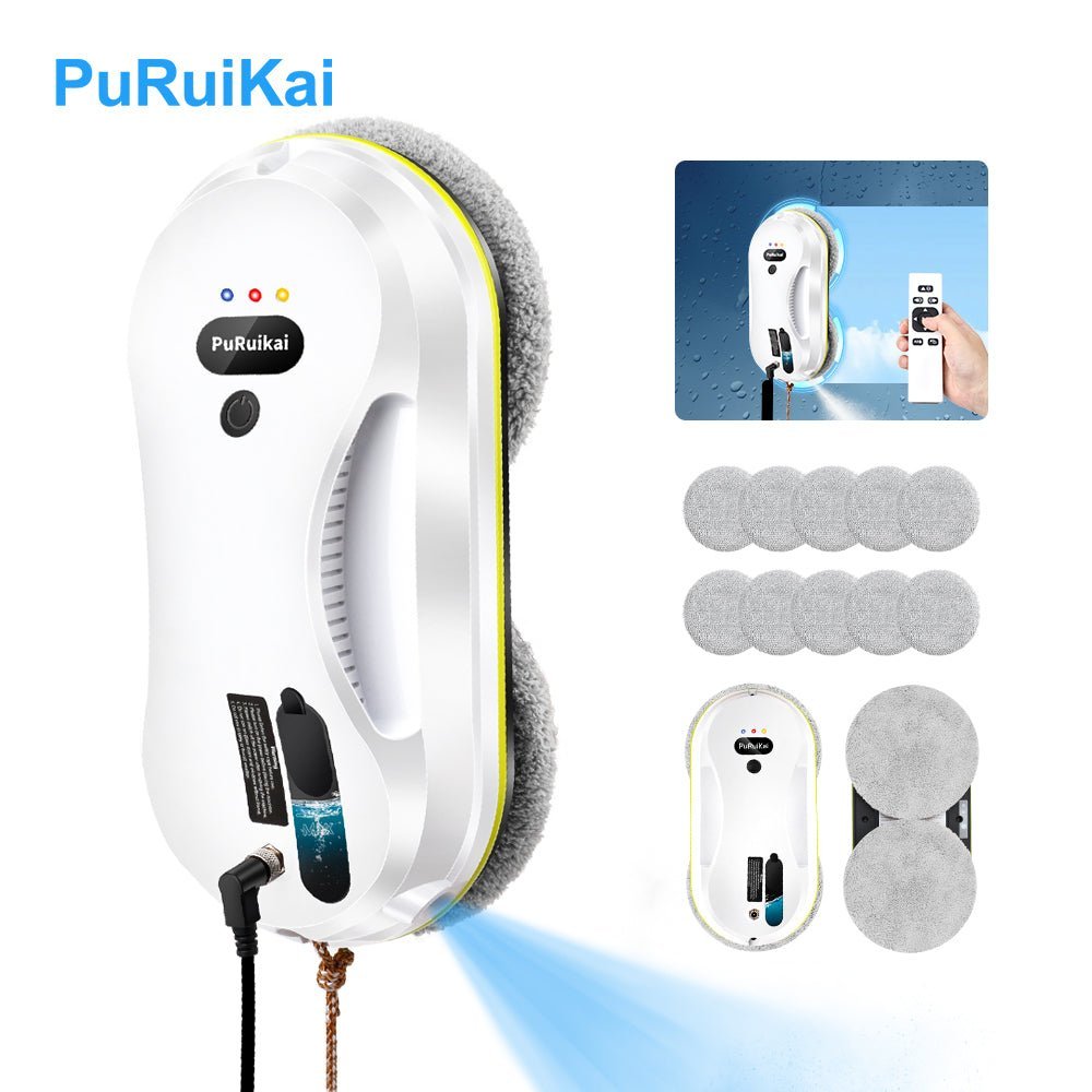 HCR - 09 PuRuiKai Ultra Thin Robot Vacuum & Window Cleaning Robot – Electric Glass Cleaner - PuRuiKai