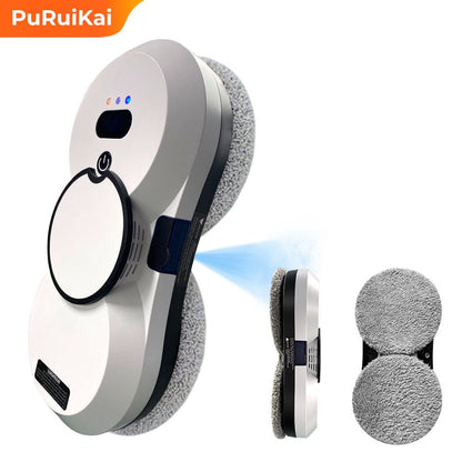 HCR - 10 Window Cleaning Robots with Water Spray | Electric Glass Cleaners - PuRuiKai