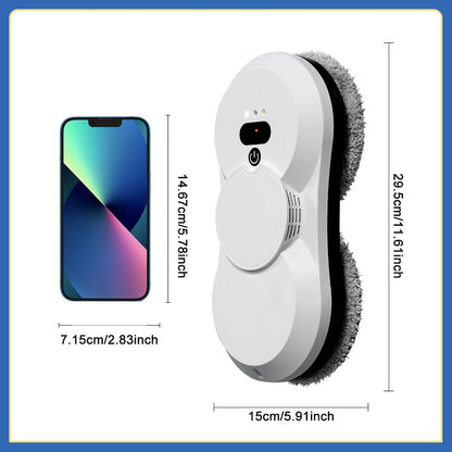 HCR - 18 Automatic Window Cleaner | Smart Glass Cleaning Robot,Ultra - Thin Automatic Dual Water Spray Robot - PuRuiKai