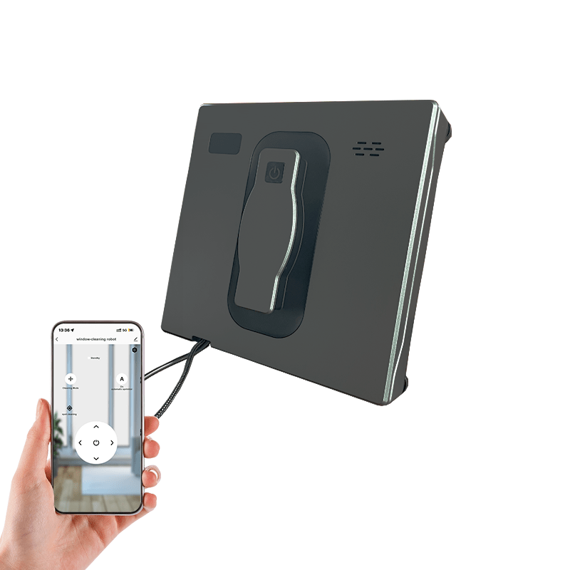 HCR - 21B Square Robot Window Cleaners for Framed & Frameless Glass | Puruikai Window Cleaning Robot - PuRuiKai