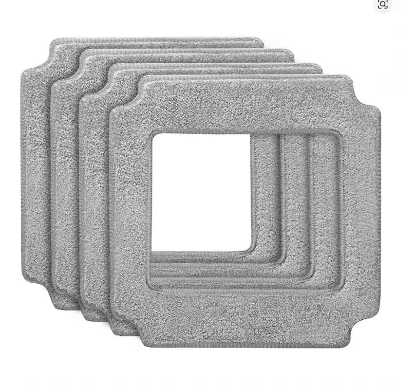 HCR - J4 Puruikai original Window Cleaning Cloth Square Cleaning Mop for Window Vacuum Cleaning Robot HCR - 21,HCR - 21B, Including Mops 4 pcs - PuRuiKai Online Store