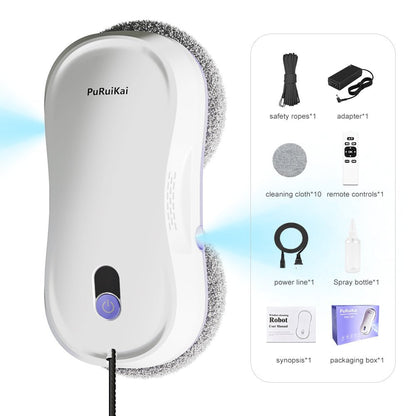 HCR - M8 Compact Dual - Spray Robot for Windows Cleaning | Puruikai Cleaning Robot Window - PuRuiKai