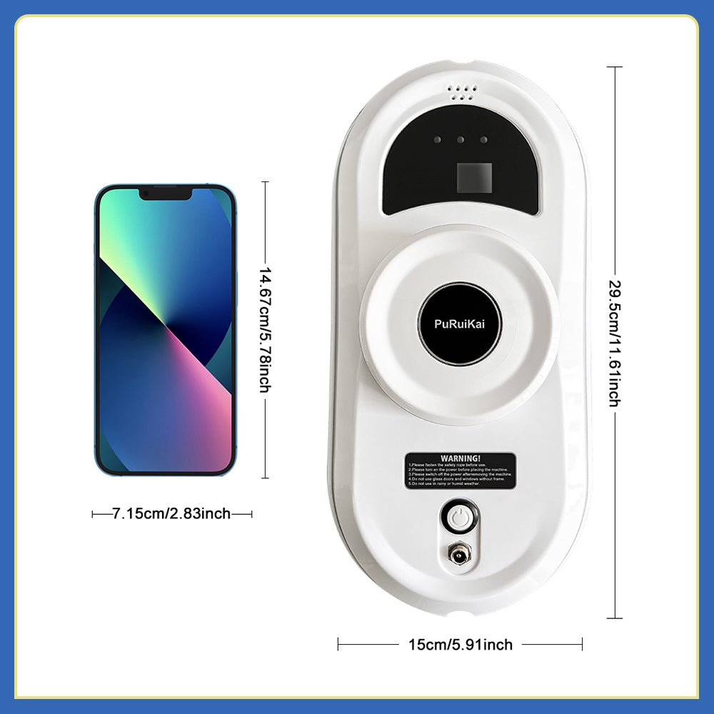 J - HCR - 01A Home and Commercial Window Cleaning Robots | High Rise Glass Cleaners - PuRuiKai