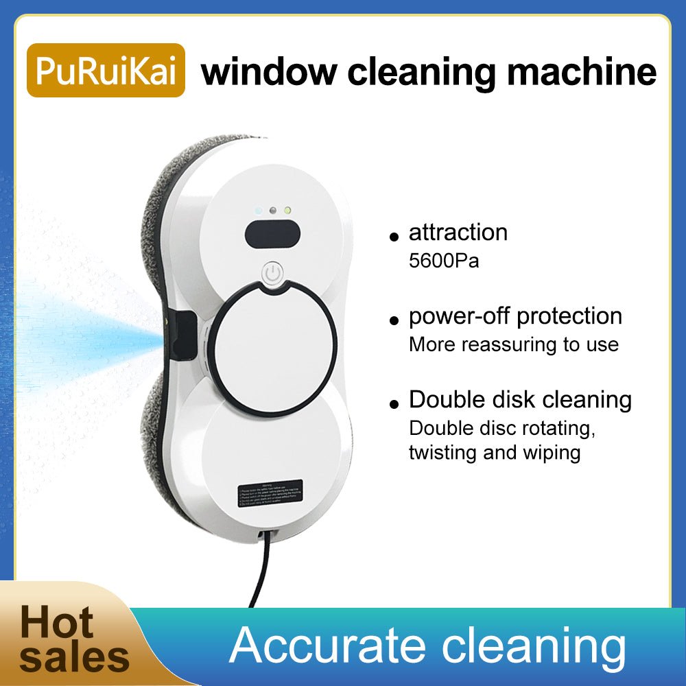 J - HCR - 10 Puruikai Smart Window Cleaning Robot – Automatic Electric Window Cleaner - PuRuiKai