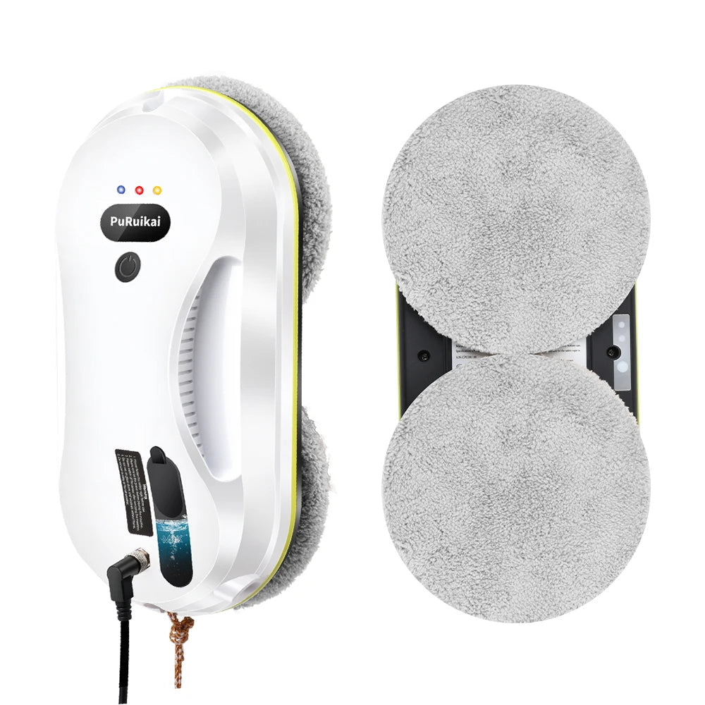 ROBOT LAVE VITRE PRK - 309 + 10 PATINS INCLUS – MODÈLE 2026 – CADEAU NOËL 2025 - PuRuiKai