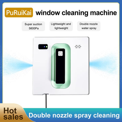 Window Cleaning Robot Dual Water Spray Automatic Cleaning Intelligent Path Planning Glass Cleaners - PuRuiKai