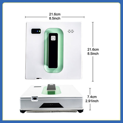 Window Cleaning Robot Dual Water Spray Automatic Cleaning Intelligent Path Planning Glass Cleaners - PuRuiKai