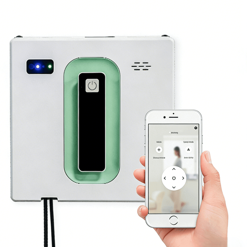 Window Cleaning Robot Dual Water Spray Automatic Cleaning Intelligent Path Planning Glass Cleaners - PuRuiKai